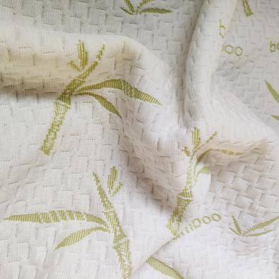 Natural material Bamboo mattress stretch fabric jacquard fabric  (7)