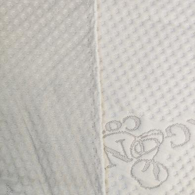 Tecido de colchón Jacquard de punto de algodón orgánico reciclado natural (2)