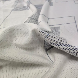 geometric mattress knitted fabric