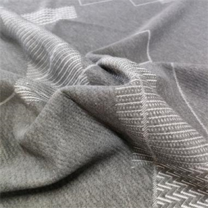 polyestergrå spunnet garn madrassbeskytter putevar stoff