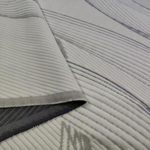 polyester spun yarn geometric mattress knitted fabric pillow case 4